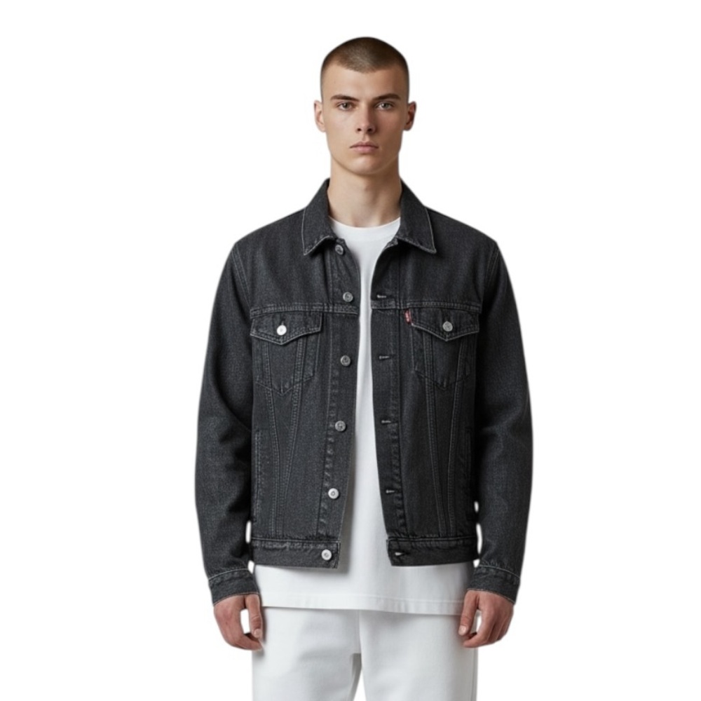 Levi’s Black Denim Trucker Jean Jacket